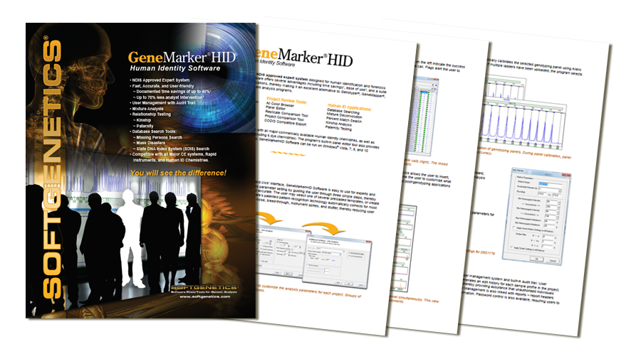 SoftGenetics GeneMarker HID brochure download