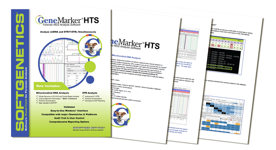 SoftGenetics GeneMarker HTS brochure download